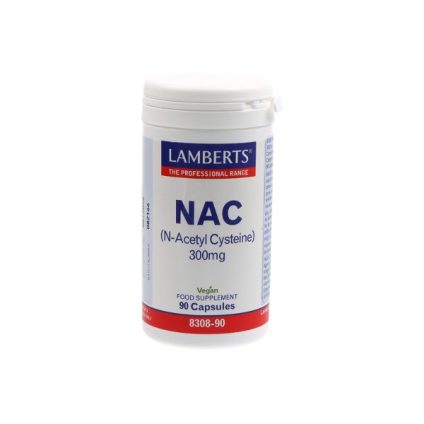 Nac 300mg  90 Caps 8308 Lamberts